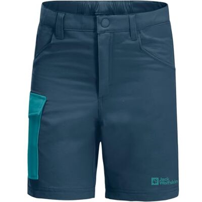 Jack Wolfskin Active Shorts K Unisex, Dark Sea, 6 År Jack Wolfskin Active Shorts K Unisex, Dark Sea, 6 År