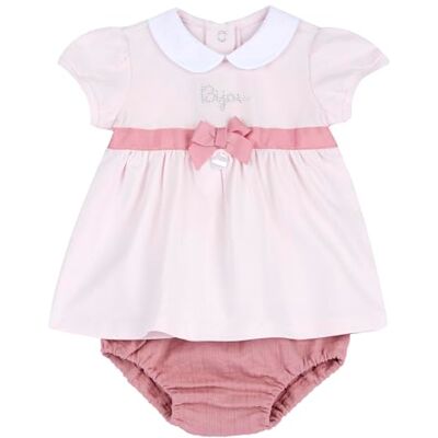Chicco Vestito-klänning, babyflicka, mellanrosa, 74, Medelrosa, 9 månader Chicco Vestito-klänning, babyflicka, mellanrosa, 74, Medelrosa, 9 månader