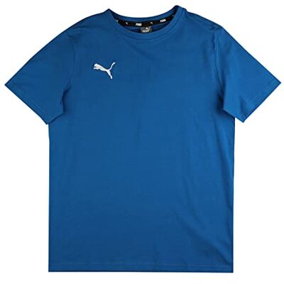 PUMA Jungen, teamGOAL 23 Casuals Tee Jr T-shirt, Electric Blue Lemonade, 164 PUMA Jungen, teamGOAL 23 Casuals Tee Jr T-shirt, Electric Blue Lemonade, 164