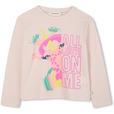 Billieblush U21400 t-shirt för flickor, Rosa, 8 år Billieblush U21400 t-shirt för flickor, Rosa, 8 år