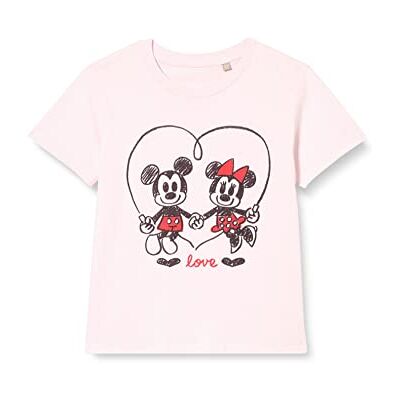 Disney T-shirt för flickor, Rosa Pale, 6 �r Disney T-shirt för flickor, Rosa Pale, 6 �r