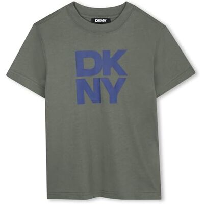 DKNY D62431 t-shirt för pojkar, Druva, 4 år DKNY D62431 t-shirt för pojkar, Druva, 4 år