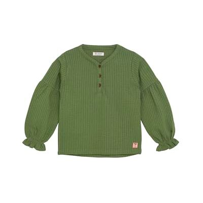 Noppies Kids Girls Tee Prattville långärmad, Olivin – P681, 110 Noppies Kids Girls Tee Prattville långärmad, Olivin – P681, 110
