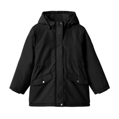 NAME IT Flicka Nkfmarlow Parka jacka Pb, svart, numeric_140 NAME IT Flicka Nkfmarlow Parka jacka Pb, svart, numeric_140