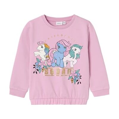 NAME IT flicka Nmfjona MLP Sweat Unb Cplg sweatshirt, Pastelllavendel, 86 NAME IT flicka Nmfjona MLP Sweat Unb Cplg sweatshirt, Pastelllavendel, 86