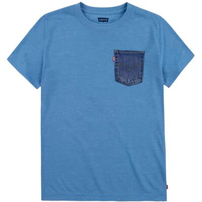 Levi's Kids Pojkens LVB SS grafisk T-SHIE 81C856, Marina Heather, XL, Marina Heather, XL Levi's Kids Pojkens LVB SS grafisk T-SHIE 81C856, Marina Heather, XL, Marina Heather, XL