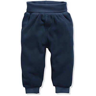 Playshoes Schnizler Baby Pumphose Fleece Mit Strickbund Track Bottoms, Marin, 6-9 månader Playshoes Schnizler Baby Pumphose Fleece Mit Strickbund Track Bottoms, Marin, 6-9 månader