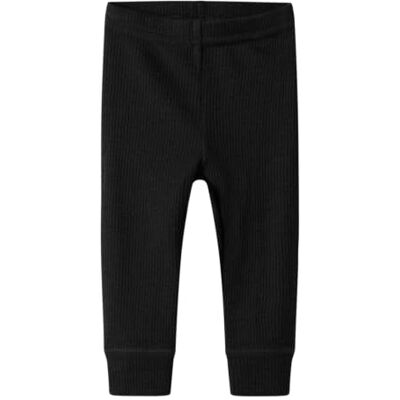 NAME IT unisex Nbnwax ull revben leggings Noos, svart, 68 NAME IT unisex Nbnwax ull revben leggings Noos, svart, 68