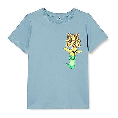 NAME IT pojkar NKMMAHAN GANGBEASTS TOP Box BFU T-shirt, rökblå, 122 W/128 L, Grå melange, 116 NAME IT pojkar NKMMAHAN GANGBEASTS TOP Box BFU T-shirt, rökblå, 122 W/128 L, Grå melange, 116