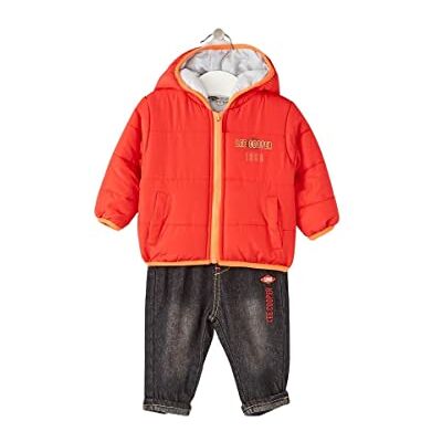 Lee Cooper Tvådelad babypojke set, Färg: röd, 18 Lee Cooper Tvådelad babypojke set, Färg: röd, 18