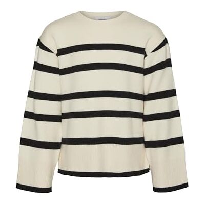 VERO MODA flicka Vmsaba Ls O-Neck Ga Girl Noos tröja, Björk 4, 116 VERO MODA flicka Vmsaba Ls O-Neck Ga Girl Noos tröja, Björk 4, 116