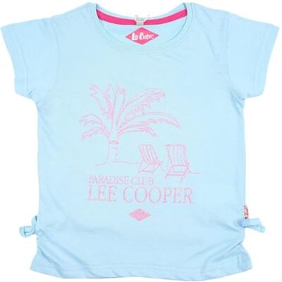 Lee Cooper flicka Maglietta Ragazza kortärmad skjorta, blå, 12 år Lee Cooper flicka Maglietta Ragazza kortärmad skjorta, blå, 12 år