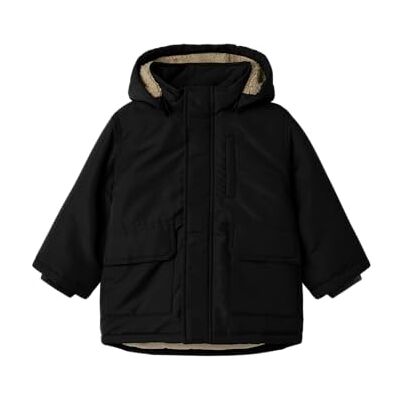 NAME IT Pojkar Nmmmarlow Parka jacka Pb, svart, numeric_104 NAME IT Pojkar Nmmmarlow Parka jacka Pb, svart, numeric_104