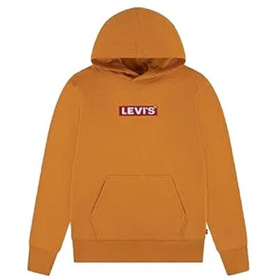 Levi's LVN Boxtab Pullover Hoodie 8ej761, Öken sol, 2 år Levi's LVN Boxtab Pullover Hoodie 8ej761, Öken sol, 2 år