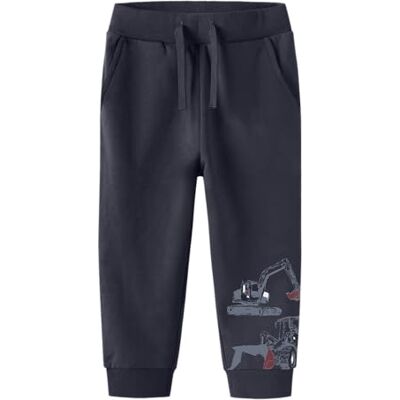 NAME IT Nmmstorm Nreg Sweat byxa Bru Box, marinblå blazer, 116 NAME IT Nmmstorm Nreg Sweat byxa Bru Box, marinblå blazer, 116