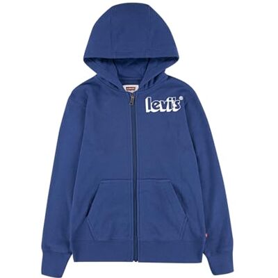 Levi's Kids Pojkens Lvb logotyp tröja med huva med huva, Estate Blue, 24 Månader Levi's Kids Pojkens Lvb logotyp tröja med huva med huva, Estate Blue, 24 Månader