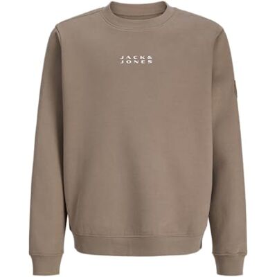 JACK & JONES Jcopoint Sweat Badge Crew Neck Bf Mni, Ökenduvor, 98 JACK & JONES Jcopoint Sweat Badge Crew Neck Bf Mni, Ökenduvor, 98