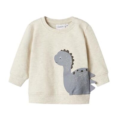 NAME IT Nbmnixen Ls Sweat Bru, Peyote melange, 56 NAME IT Nbmnixen Ls Sweat Bru, Peyote melange, 56