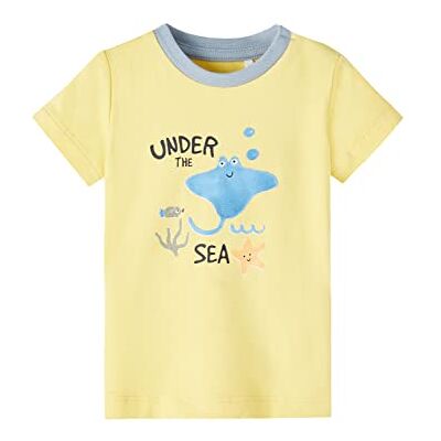 NAME IT Baby pojkar Nbmhang Ss Top Box T-shirt, solklänning, 56 cm NAME IT Baby pojkar Nbmhang Ss Top Box T-shirt, solklänning, 56 cm
