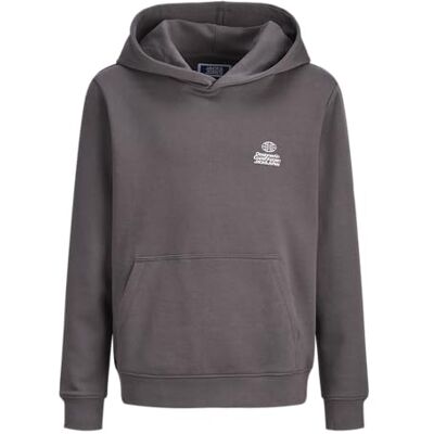 JACK & JONES Jcoflare Back Photo Print Sweat Ho Jnr, Pavement, 152 JACK & JONES Jcoflare Back Photo Print Sweat Ho Jnr, Pavement, 152