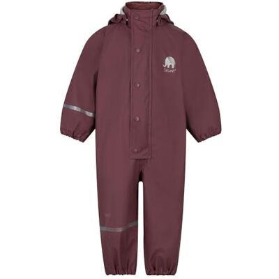 Celavi Unisex regnkläder kostym PU-snödräkt, Rosa Brun, 70 Celavi Unisex regnkläder kostym PU-snödräkt, Rosa Brun, 70