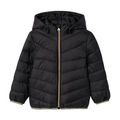 NAME IT Flicka NMFMONEY Jacka PB quiltad jacka, svart, 104, svart, 104 NAME IT Flicka NMFMONEY Jacka PB quiltad jacka, svart, 104, svart, 104