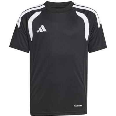 adidas unisex barn Tiro 26 League Kids Shirt, black/white, 9-10 Years adidas unisex barn Tiro 26 League Kids Shirt, black/white, 9-10 Years