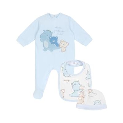 Chicco Presentlåda: haklapp hatt set pojkar och småbarn (3-pack) pojke, Turkos, 1-3 mesi Chicco Presentlåda: haklapp hatt set pojkar och småbarn (3-pack) pojke, Turkos, 1-3 mesi