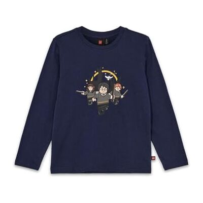 Lego t-shirt för pojkar, Mörk marinblå, 110 Lego t-shirt för pojkar, Mörk marinblå, 110