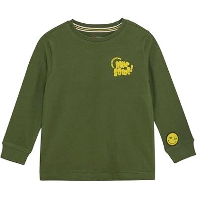 Noppies Kids Boys Tee Reed Långärmad, Brons grön – N387, 98 Noppies Kids Boys Tee Reed Långärmad, Brons grön – N387, 98