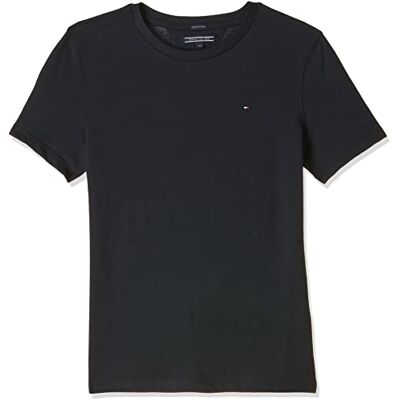 Tommy Hilfiger pojkar T-tröja Boys Basic Cn Knit S/S, Blå (Sky Captain 420), 86 Tommy Hilfiger pojkar T-tröja Boys Basic Cn Knit S/S, Blå (Sky Captain 420), 86