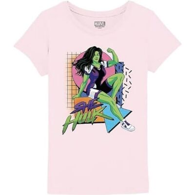 Marvel T-shirt för flickor, Rosa Pale, 6 �r Marvel T-shirt för flickor, Rosa Pale, 6 �r