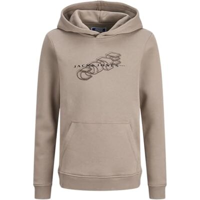 JACK & JONES Jcofusion branding Sweat Hood Jnr, Ökenduvor, 128 JACK & JONES Jcofusion branding Sweat Hood Jnr, Ökenduvor, 128