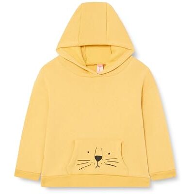 Koton Boys's Kangaroo fickor med huva borstad interiör sweatshirt, Gul (161), 4-5 år Koton Boys's Kangaroo fickor med huva borstad interiör sweatshirt, Gul (161), 4-5 år