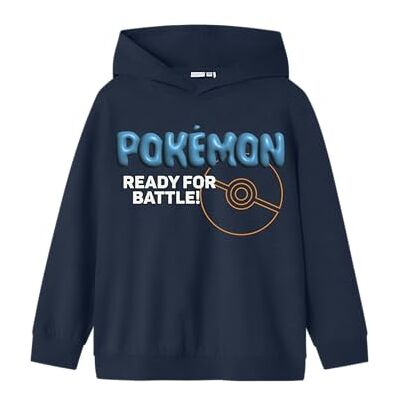 NAME IT Nkmstrek Pokemon Nreg SWE Wh Bru Box Sky, Insignia blå, 134-140 NAME IT Nkmstrek Pokemon Nreg SWE Wh Bru Box Sky, Insignia blå, 134-140