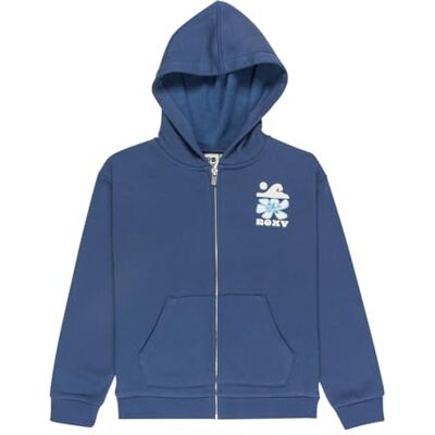 Roxy Surf Feeling dragkedja borstad fleece tröja blå 6 Roxy Surf Feeling dragkedja borstad fleece tröja blå 6