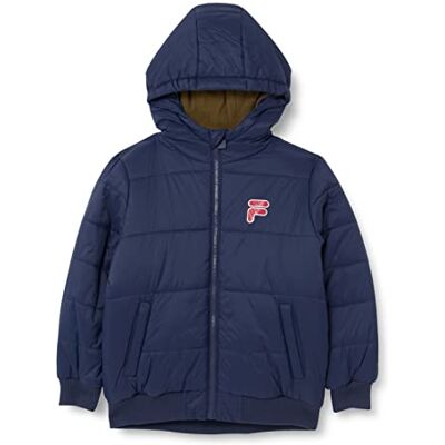 FILA Unisex barn Bodrum jacka padded, medalj blå, 98/104 FILA Unisex barn Bodrum jacka padded, medalj blå, 98/104