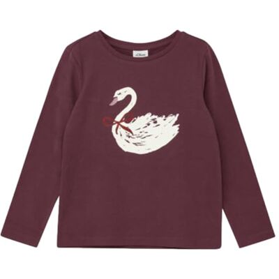 s.Oliver Junior flickor 2173259 T-shirt långärmad s.Oliver Junior flickor 2173259 T-shirt långärmad