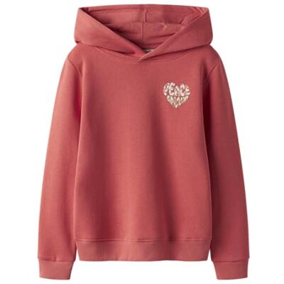 NAME IT Namn IT Nkfbiana Ls SWE Wh Bru Box Ps, Spiced Coral, 122-128 NAME IT Namn IT Nkfbiana Ls SWE Wh Bru Box Ps, Spiced Coral, 122-128