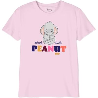 Disney "Dumbo Mummy Little Peanut" BODUMBOTS002 T-shirt för barn, blekrosa storlek, storlek 06 år, Pale Pink, 6 �r Disney "Dumbo Mummy Little Peanut" BODUMBOTS002 T-shirt för barn, blekrosa storlek, storlek 06 år, Pale Pink, 6 �r