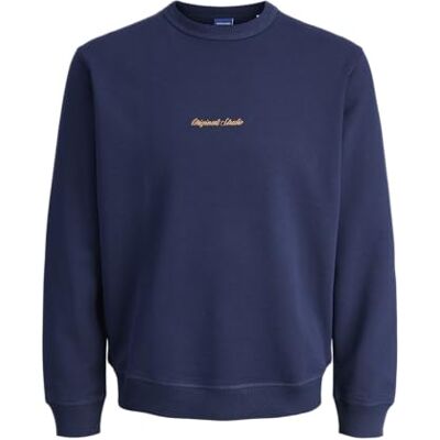 JACK & JONES JUNIOR Jornorrebro Emb Sweat Crew Noos Jnr, Ocean Cavern, 140 JACK & JONES JUNIOR Jornorrebro Emb Sweat Crew Noos Jnr, Ocean Cavern, 140