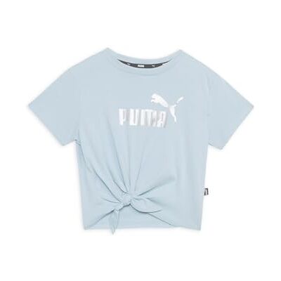 PUMA Ess+ Logo Knotted Tee G Tee Barn och flickor PUMA Ess+ Logo Knotted Tee G Tee Barn och flickor