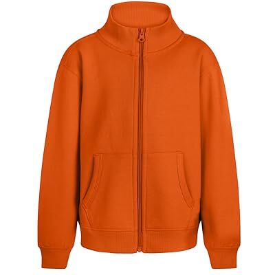 Mukua SZ270K- Cooper Kids; tröja för barn med dragkedja; färg orange storlek 9/11, Apelsin, 9-11 år Mukua SZ270K- Cooper Kids; tröja för barn med dragkedja; färg orange storlek 9/11, Apelsin, 9-11 år