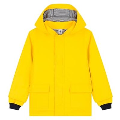 Petit Bateau Vaxkappa för barn, Gul, 8 år Petit Bateau Vaxkappa för barn, Gul, 8 år