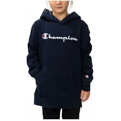 Champion Unisex barn Legacy American Classics B-Ultralight Powerblend Fleece Hoodie, Marinblå, 11-12 år Champion Unisex barn Legacy American Classics B-Ultralight Powerblend Fleece Hoodie, Marinblå, 11-12 år