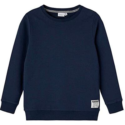 NAME IT Pojkar Nkmhonk Ls Sweat Unb Noos sweatshirt, Mörk safir, 116 NAME IT Pojkar Nkmhonk Ls Sweat Unb Noos sweatshirt, Mörk safir, 116
