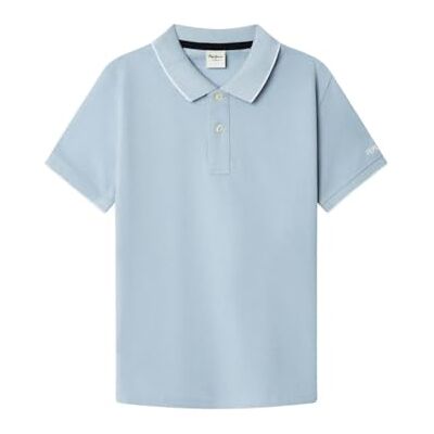 Pepe Jeans pojkar Hayden pikétröja, blå (himmelsblå), 6 år Pepe Jeans pojkar Hayden pikétröja, blå (himmelsblå), 6 år