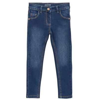 MINYMO Flickor Power Stretch Slim Fit jeans, Denim, 104 cm MINYMO Flickor Power Stretch Slim Fit jeans, Denim, 104 cm