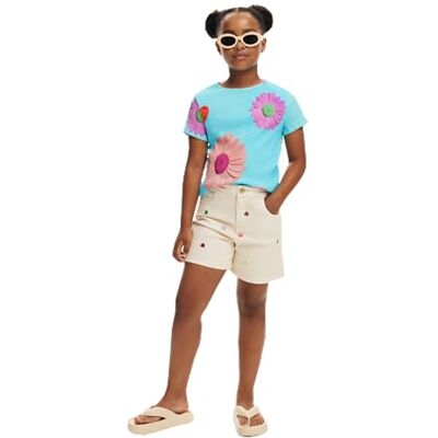 Desigual Byxor för flickor, Vit, 10 år Desigual Byxor för flickor, Vit, 10 år