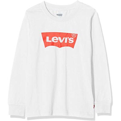 Levi's pojkar långärmad fladdermusvinge t-shirt pojke, Vitt, 3 år Levi's pojkar långärmad fladdermusvinge t-shirt pojke, Vitt, 3 år